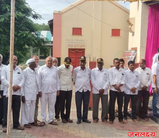 कासार पिंपळगाव येथील छत्रपती शिवाजी विद्यालयात ८० वा स्वातंत्र्य दिन साजरा