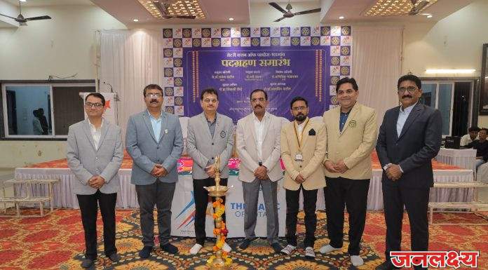 रोटरी क्लब पाचोरा भडगावचा पदग्रहण समारंभ उत्साहात