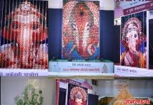 पाचोऱ्यात शिंदे अकॅदमीच्या माध्यमातून बाप्पाचे ४ विविध रूपांत दर्शन