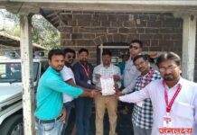 स्वराज्य पोलीस मिञ पञकार संरक्षण आणि माहिती अधिकार संघटना,चोपडा तर्फे तहसिलदार व गट शिक्षणाधिकारींना पञकान्वे मागणी