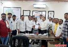 पाचोरा कृष्णापुरी भागातील मुतारी संदर्भात न.पा मुख्याधिकारी यांना निवेदन देण्यात आले